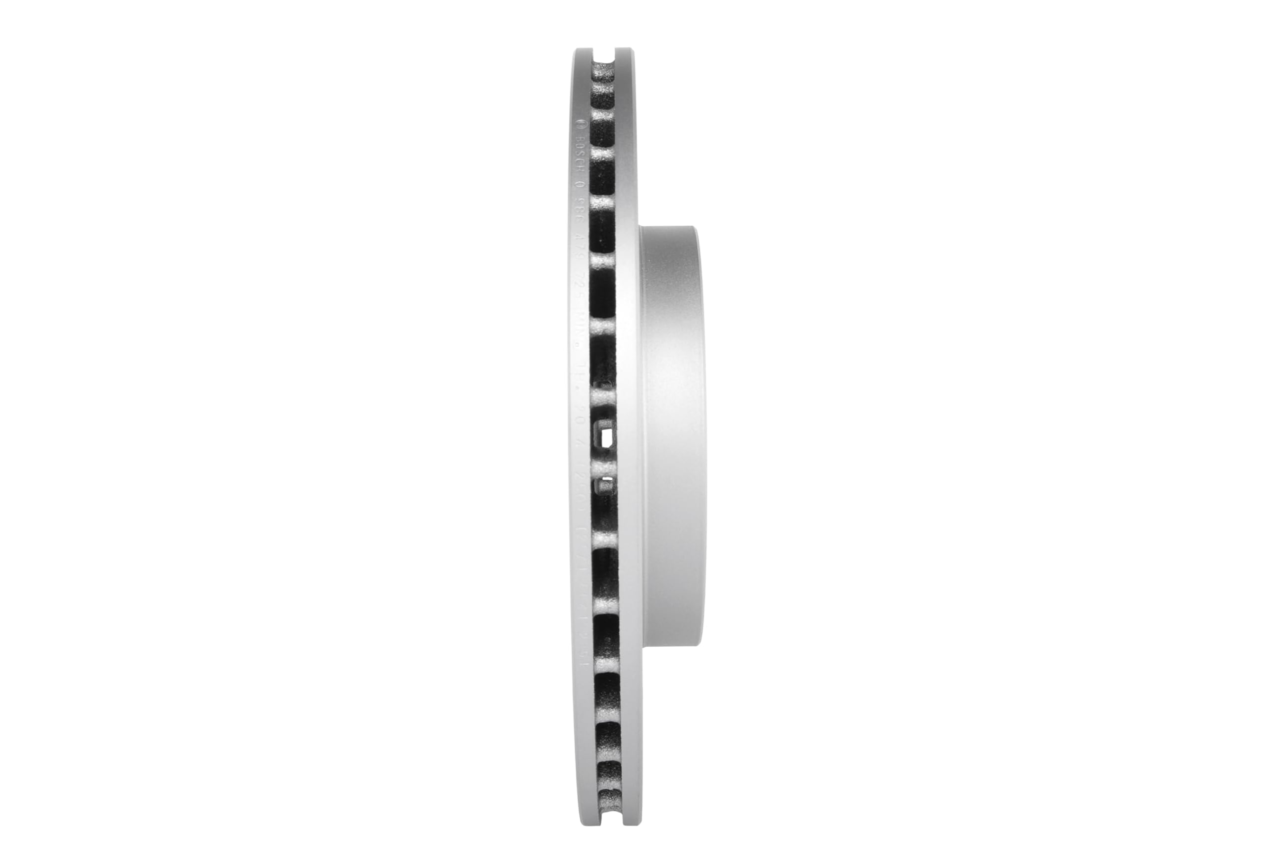 Bosch BD1557 Dischi freno, Asse anteriore, Certificato ECE-R90, 1 set di 2 dischi
