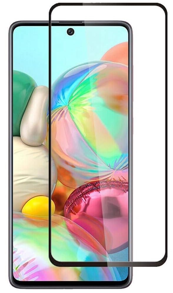 Image of Tempered Glass Screen Protector Compatible For Samsung Galaxy M31S, A51, A52, A53 With Edge-To-Edge Protector And Easy Installation Kit, Pack Of 1, Black