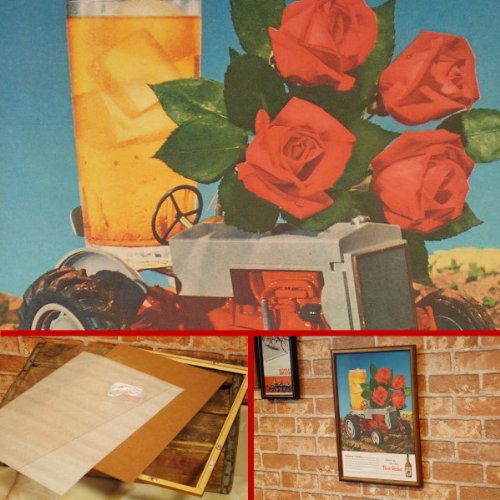 Amazon.co.jp: 【復刻ポスターとB4フレームセット】 Four Roses