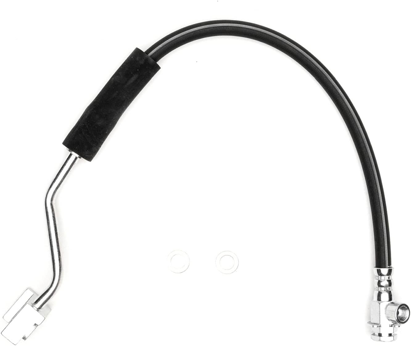 Dynamic Friction Company Front Left Brake Line Hose 350-54300 For 1990-1992 Ford Bronco, 1990-1993 Ford F-150