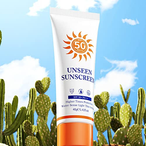 Npkgvia Isolation Light Permeable Sweat Proof Light And Thin Isolation Sweat Proof High Sunscreen Nourish Skin Not Stuffy Rose Milk Skin Care (Yellow, One Size) #TOP1