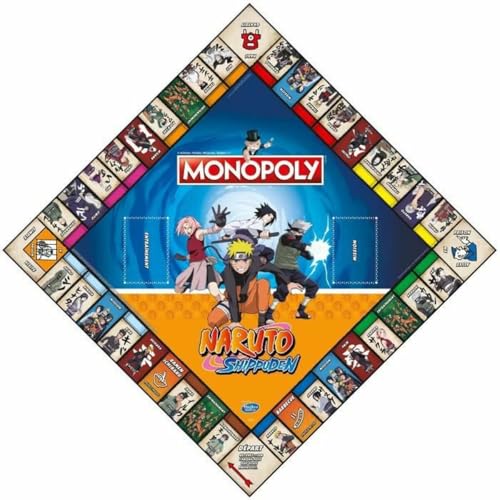 Monopoly Naruto Shippuden Hasbro La Boite - vue 3