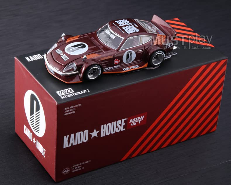Amazon.co.jp: 1/64 MINI GT KAIDO HOUSE 街道 ダットサン