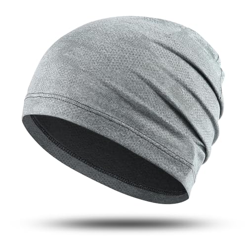 Image of WTACTFUL Cooling Skull Cap Breathable Mesh for Men Women | Lightweight Mesh Thin Quick-drying Moisture-Wicking Motorcycle Cycling Summer Sports Helmet Liner Hard Hat Liner