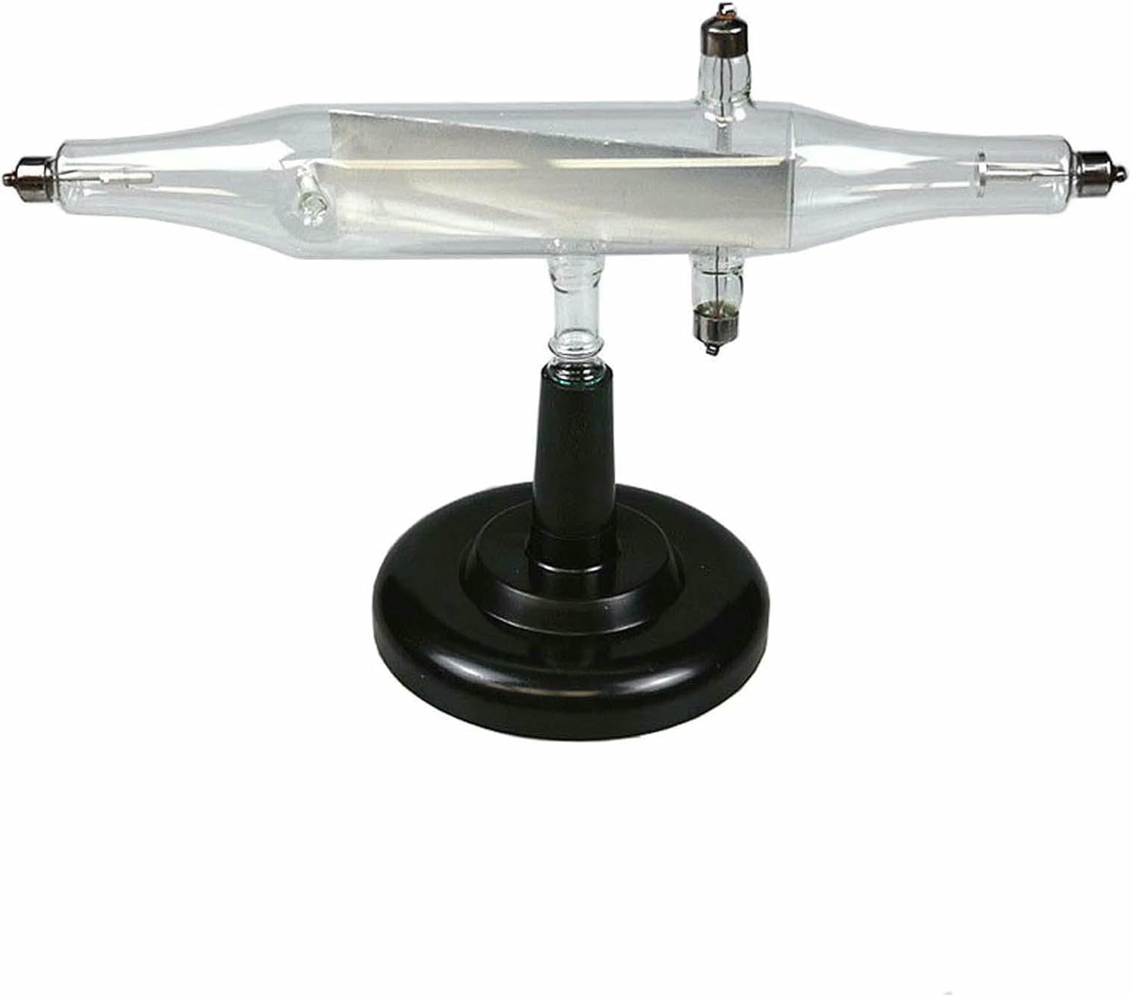 Tube de cathode rayon pour déflexion électrostatique de labo de physique