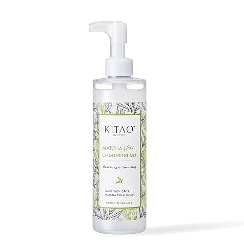Miniatura 10 de KITAO Exfoliante corporal para mujeres y hombres con matcha, chía y acai, exfoliante facial, gel exfoliante corporal, exfoliante de piel, removedor