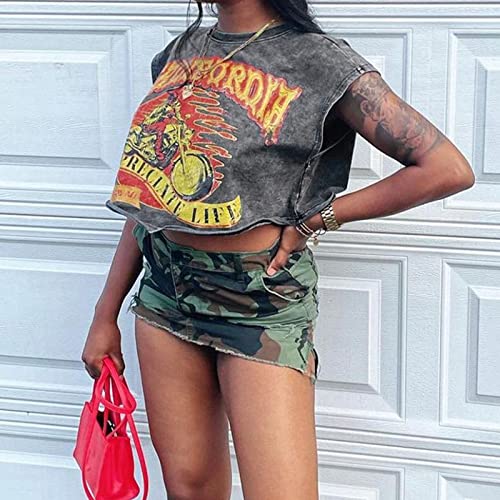 Tank Top for Women Sleeveless Crop Tops Crew Neck California Printing Graphic Cropped Tank Top Shirts3