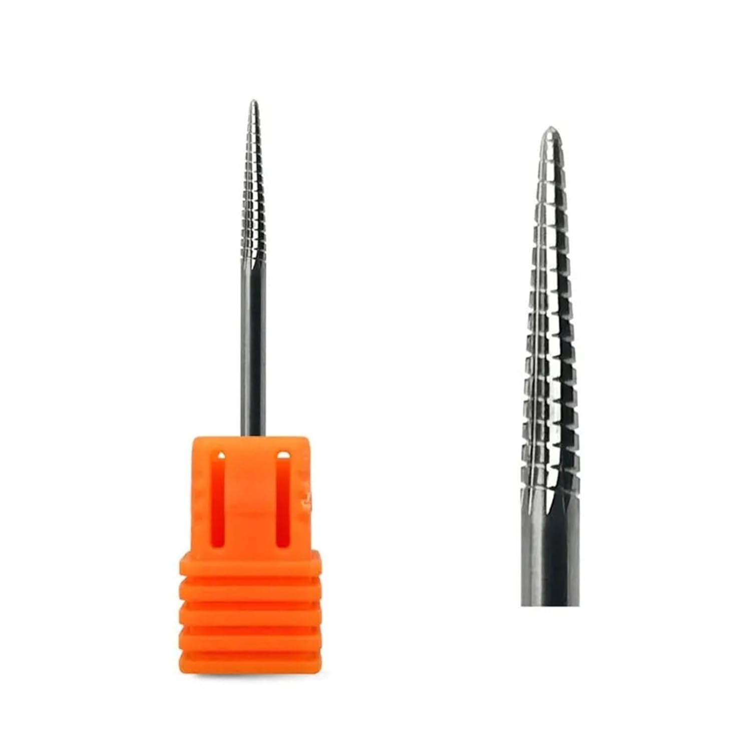 L0213P2S Cone Carbide Nail Drill Bits Rotary Manicure Cutters Gel Removal Nails Accessories 1Pcs