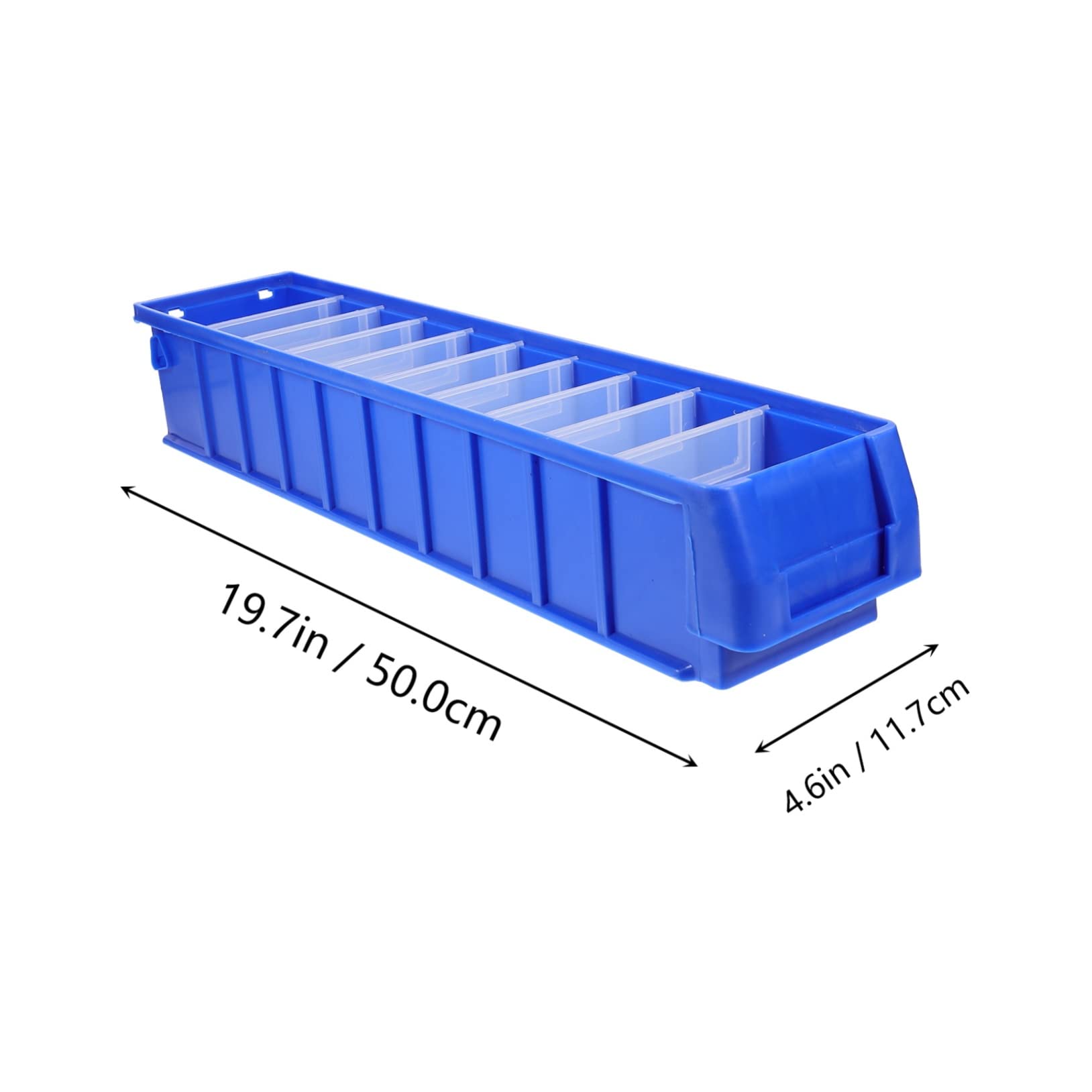 Scatola per Viti e Componenti Divisorio, Polietilene Blu