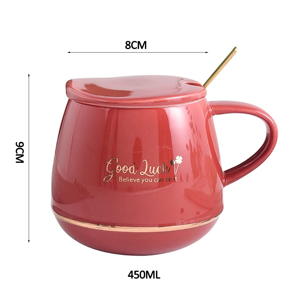 Tazza caffe americano, tazza di porcellana, 15 Once Per Bevande Al Caffè Speciali, Latte, Caffè Mocha E Tè, Tazza Regalo Per Uomini Donne Papà Mamma, Grande Tazza Da Caffè Con Manico ( Color : Blue )