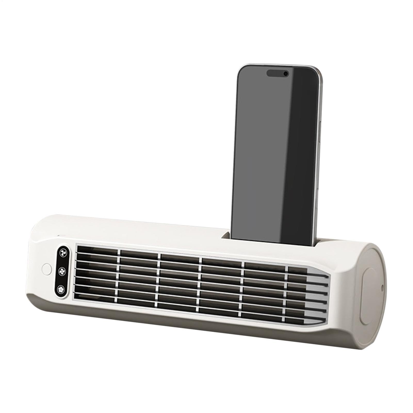Ventilateur de bureau portable fin pour dortoir et petit espace de travail individuel