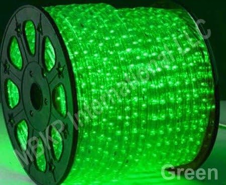 GREEN 12 V Volts DC LED Rope Lights Auto Lighting 25 Meters(82 Feet)