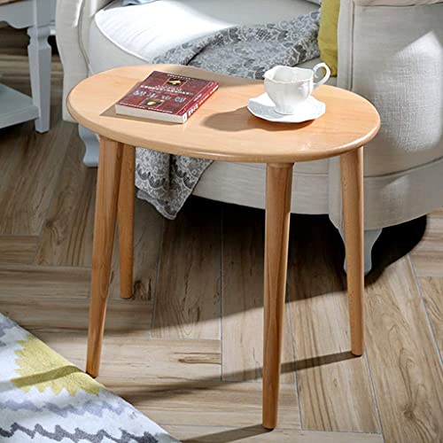 Table en bois massif durable et table de café au design créatif - 5