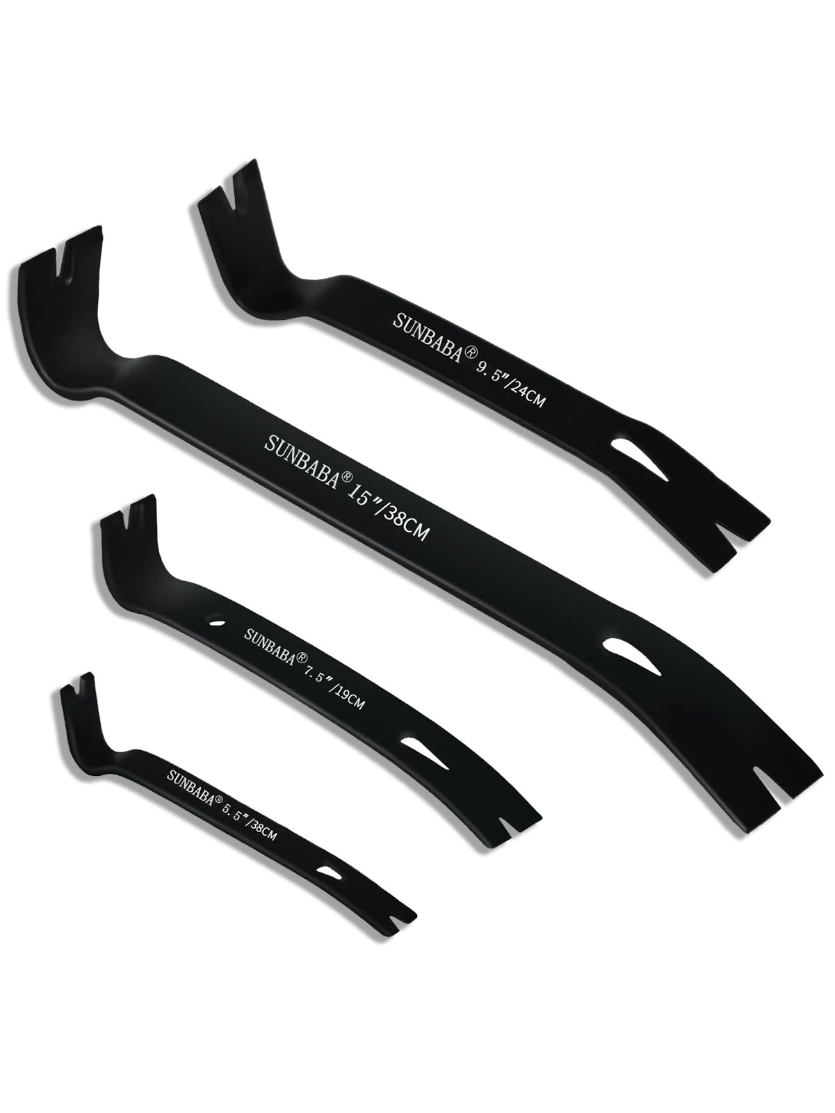 Pied-de-biche plat SUNBABA en lot de 4 mini arrache-clous robustes pour vos travaux de menuiserie