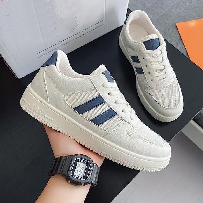 BADLAV Womens Womens Sneakers and Comfort Shoes| Sport Shoes and Sneakers for Women|Female 009-white- Sneaker 3 51EefPRXkmL