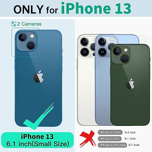 Beeasy for iPhone 13 Case Waterproof MagSafe Magnetic Shockproof Dustproof Case with Built in Screen Protector - Image 2