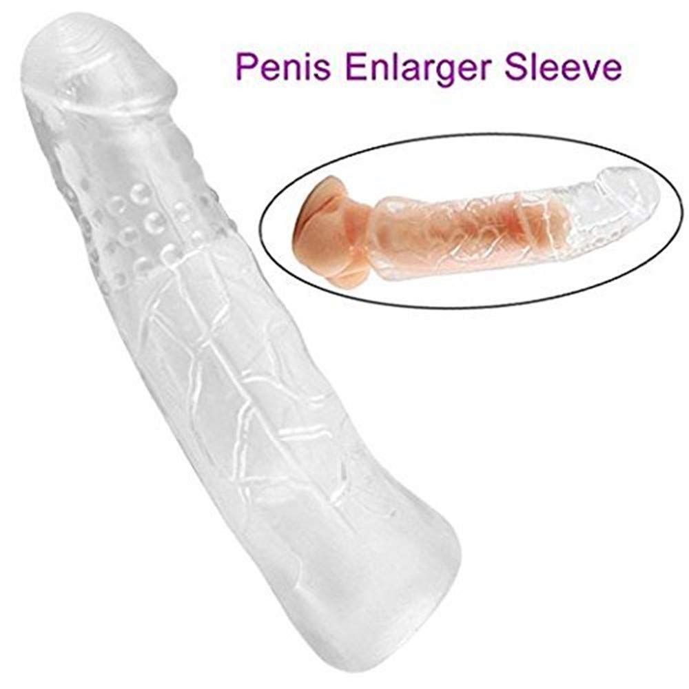 Delay Ejaculation Toy Case Cover Condom Crystal Penis Wave Sleeve Cock Dick Sheath Extender Extension Enlarger Men's Spike Sleeve Silicone Constellations Theme Delay-T