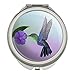 GRAPHICS & MORE Hummingbird Crowned Woodnymph Purple Violet Compact Travel Purse Handbag Makeup Mirror