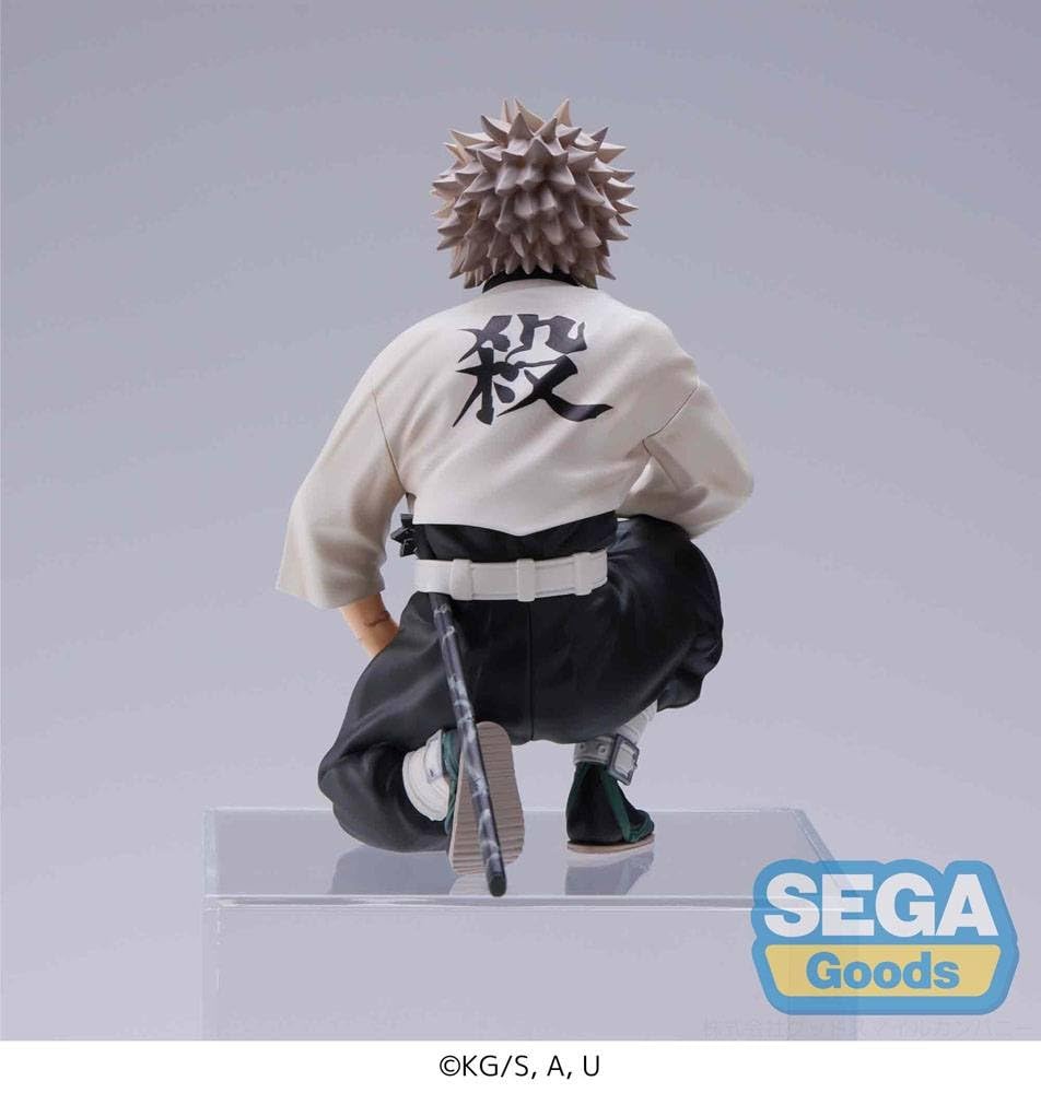 SEGA - Demon Slayer: Kimetsu no Yaiba - Statua appollaiata PM - Sanemi Shinazugawa -Incontro Hashira
