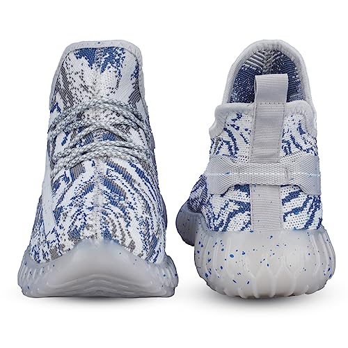 Image of RapidBox Men Light Blue Casual Sneakers