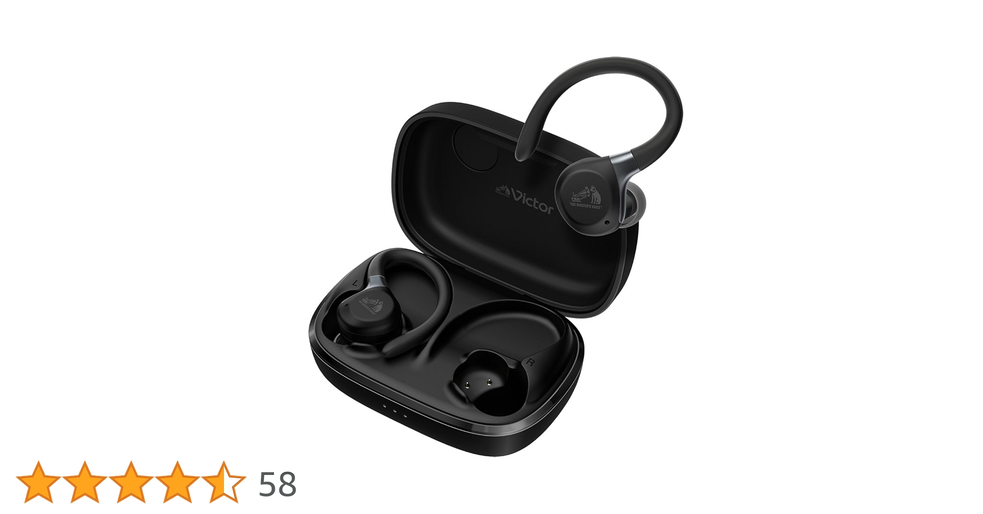 Victor ワイヤレスイヤフォン HA-EC77T ブラック Amazon.co.jp: JVCケンウッド Victor HA-EC77T-B ワイヤレス