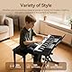 Keyboard 61 Tasten: TERENCE E Piano HiFi Audio System 51 Multifunktion Panel LED Schnittstelle Dual Keyboard Modus Dual Power Betrieb Adapter Batterie Pro Audio Ports Headset Mikrofon Unterstützung