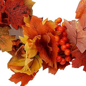 3pack Fall Garland Maple Leaf Garland 5.9Ft/Piece Fall Maple Leaves Garland Hanging Vine Garlands Artificial Fall Autumn Foliage Garland Thanksgiving Christmas Decor (3, Orange) 3pack Fall Garland Maple Leaf Garland 59FtPiece Fall Maple Leaves Garland Hanging Vine Garlands Artificial Fall Autumn Foliage Garland Thanksgiving Christmas Decor 3 Orange