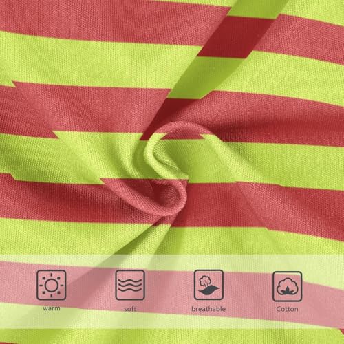 Red Grass Green Stripe Toddler Girls's Underwear 2T3