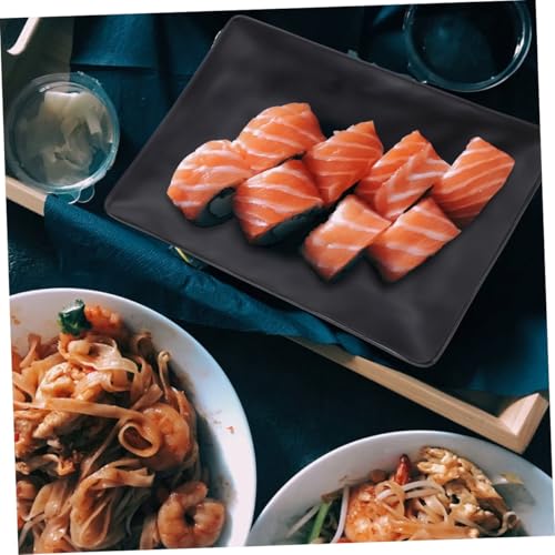 SHOWERORO 2 piezas Plato para Kebab y Sushi miniatura 5