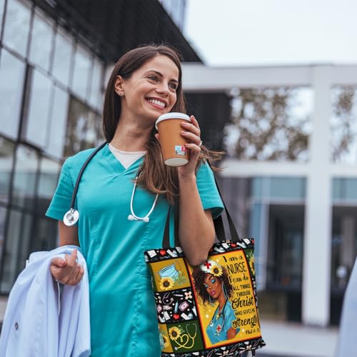Tote Bag para Mujer Bolsa Reutilizable con Cierre miniatura 3