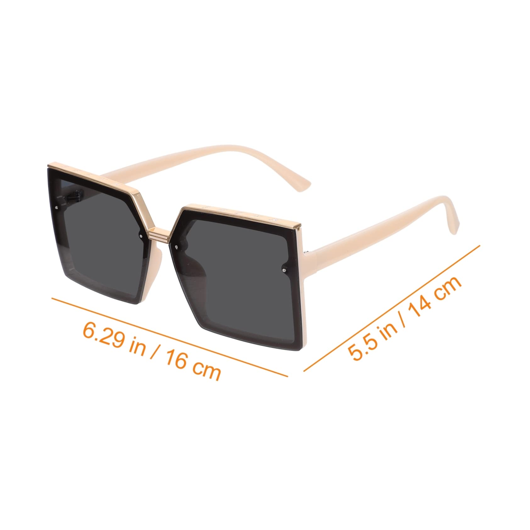 MUELODSIC Unisex Sunglasses Uv Protection Comfort Fashionable Design for Shopping Driving and Travel