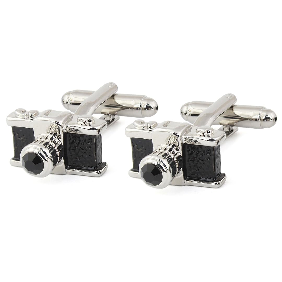 Peluche Camera Cufflinks for Men (B01LX71XGW) Amazon Price History, Amazon Price Tracker