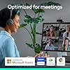 Logitech Brio 4K Webcam, Video Calling, Noise-Cancelling mic, HD Auto Light Correction, Wide Field of View, Windows Hello Works with Microsoft Teams, Zoom, Google Meet, PC/Mac/Laptop/MacBook/Tablet #5