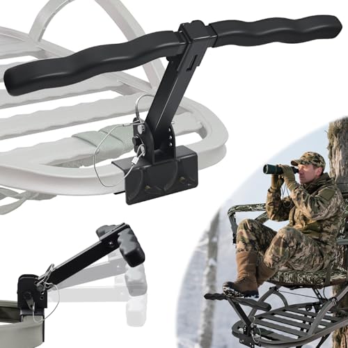 Tryitsbest Adjustable Treestand Foot Rest for Hunting, Universal Climbing Treestands Footrest, Treestand Accessories for Hunting