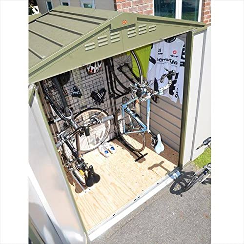 Amazon.co.jp: 自転車置き場 ガーデナップ 自転車倉庫 TM6サイクル