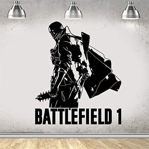 Materiale: PVC. Battlefield 1 Gaming Xbox Ps4 Gioco Wall Art Sticker Decal Art Decal Ragazzi Ragazze Soggiorno Camera Da Letto Poster 58 * 69 Cm