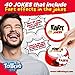Fart Jokes Button - 40 Funny Jokes and Sounds - Hilarious Talking Toy for Office Humor, Games and More