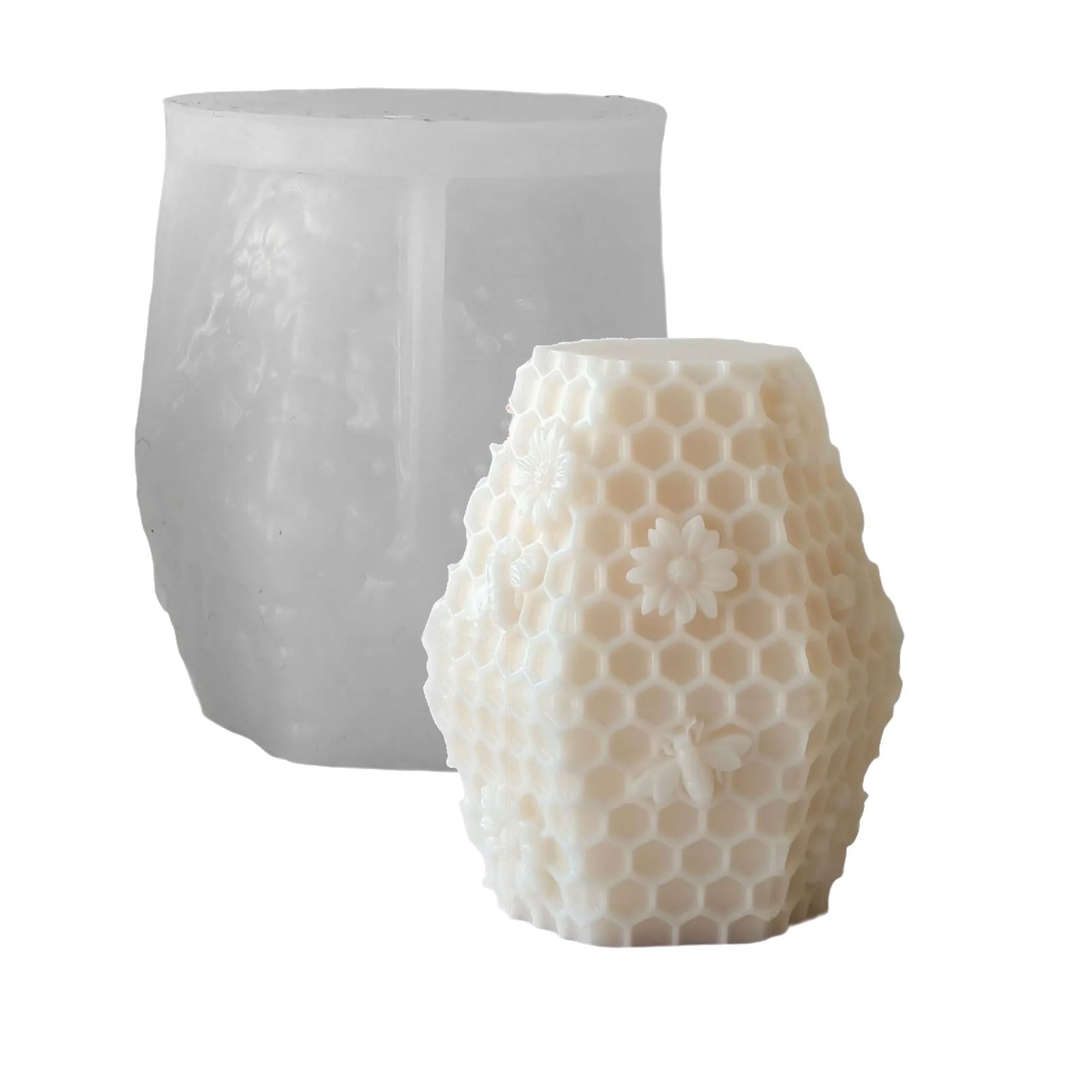 Qusinfc Carved Silicone Molds for Making Soap Cylinder Silicone Molds for Epoxy Resin Project