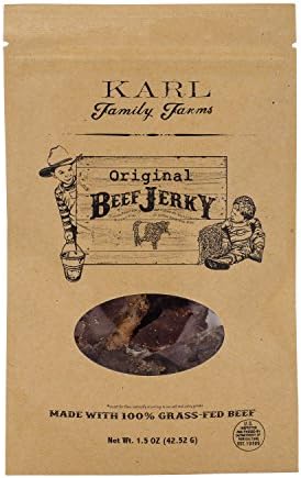 100% Grass-Fed Original Beef Jerky, Pack of 3