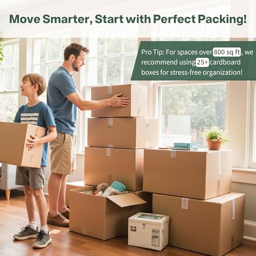 Image of 12x10x8 Shipping Boxes Small Moving Boxes, 25 Packs Cardboard Box Corrugated Boxes Shipping Box Moving Box for Business Packaging Box