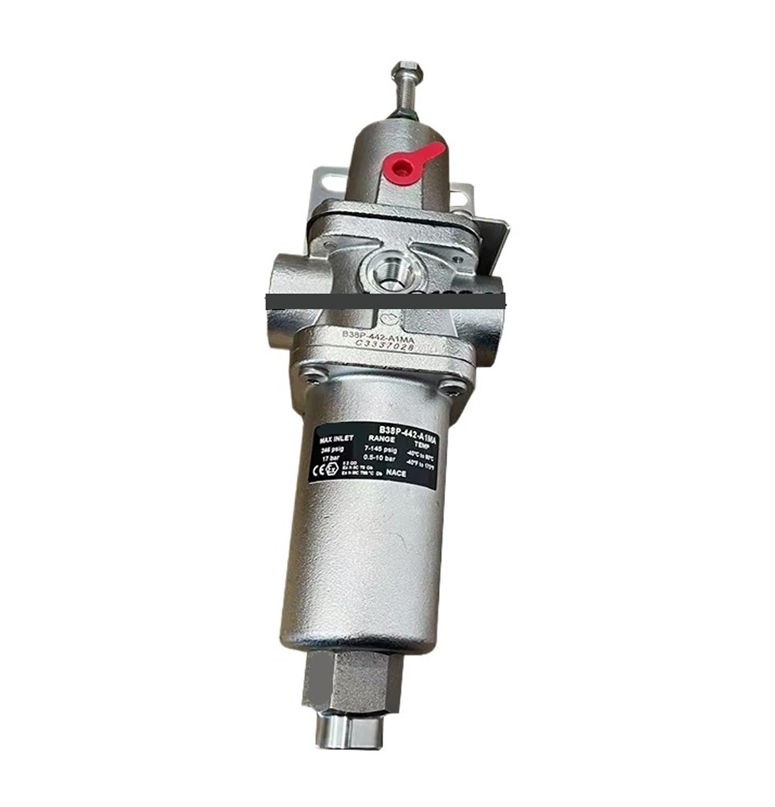Cleufwko One Color B38p-442-A1ma 1/2Npt Screw Thread Stainless Steel Filter Pressure Reducing Valve