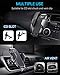 Andobil Car Phone Mount Ultimate Smartphone Car Air Vent Holder Easy Clamp Hands-Free Compatible with iPhone 12/12 Pro/11 Pro Max/8 Plus/8/X/XR/XS/SE Samsung Galaxy S20/S20+/S10/S9/Note 20, Black