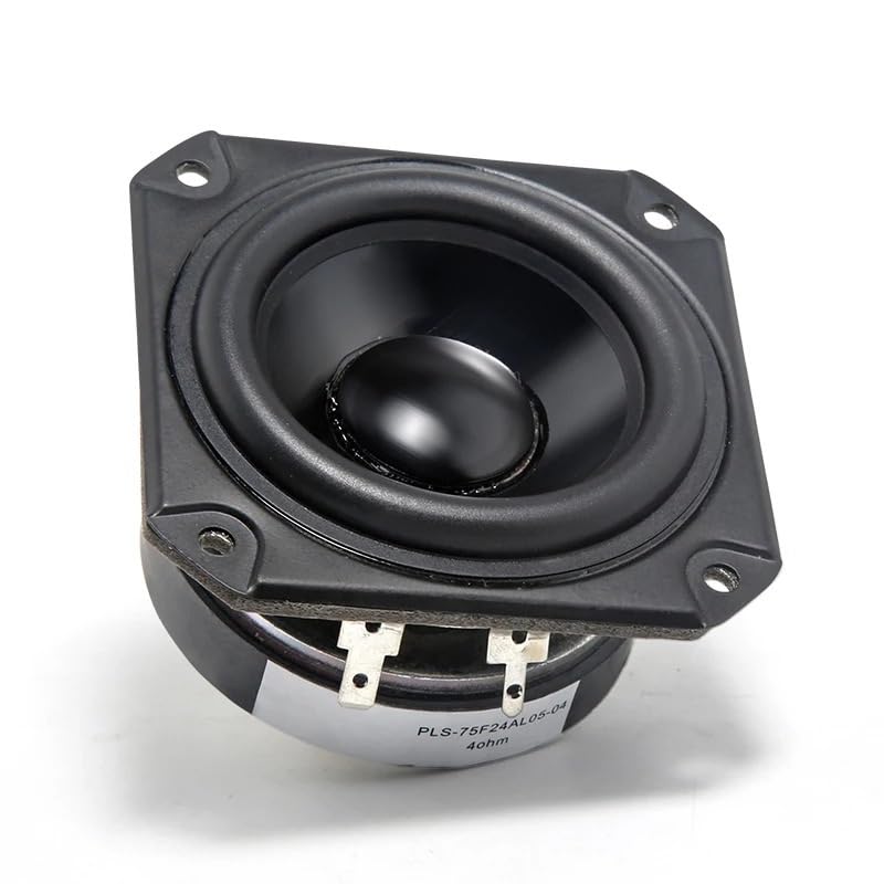 1PC 3-calowy głośnik basowy pełnozakresowy głośnik centralny 4OHM wodoodporny głośnik wysokotonowy do głośnika Peerless DIY 20W-40W część kina domowego