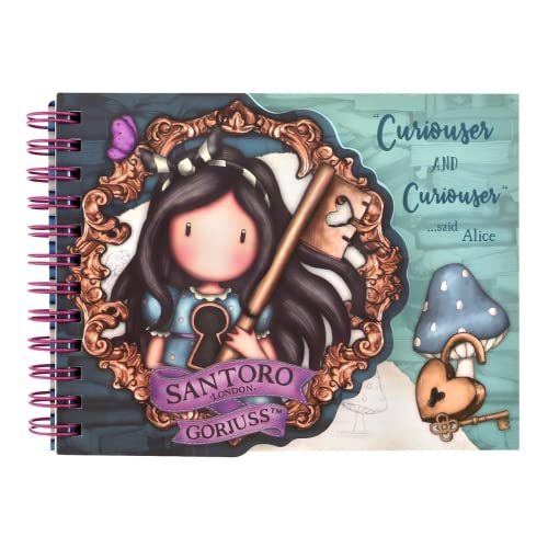 Safta 1139gj02, Carnet de Notes Gorjuss « Curiosity » Unisexe pour Enfants, Multicolore, M