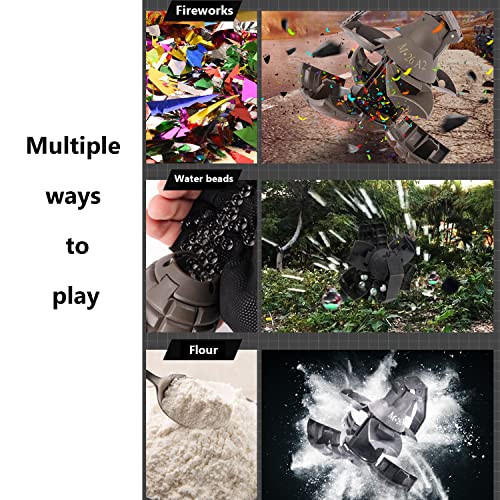 Doxiglobal Hand Grenades Toys Crystal Water Beads Toy Pineapple Spring Powered Bb Impact Shower For Cs Battle Games Tactcial Airsoft Paintball Teens Boys Girls(Green) #TOP5