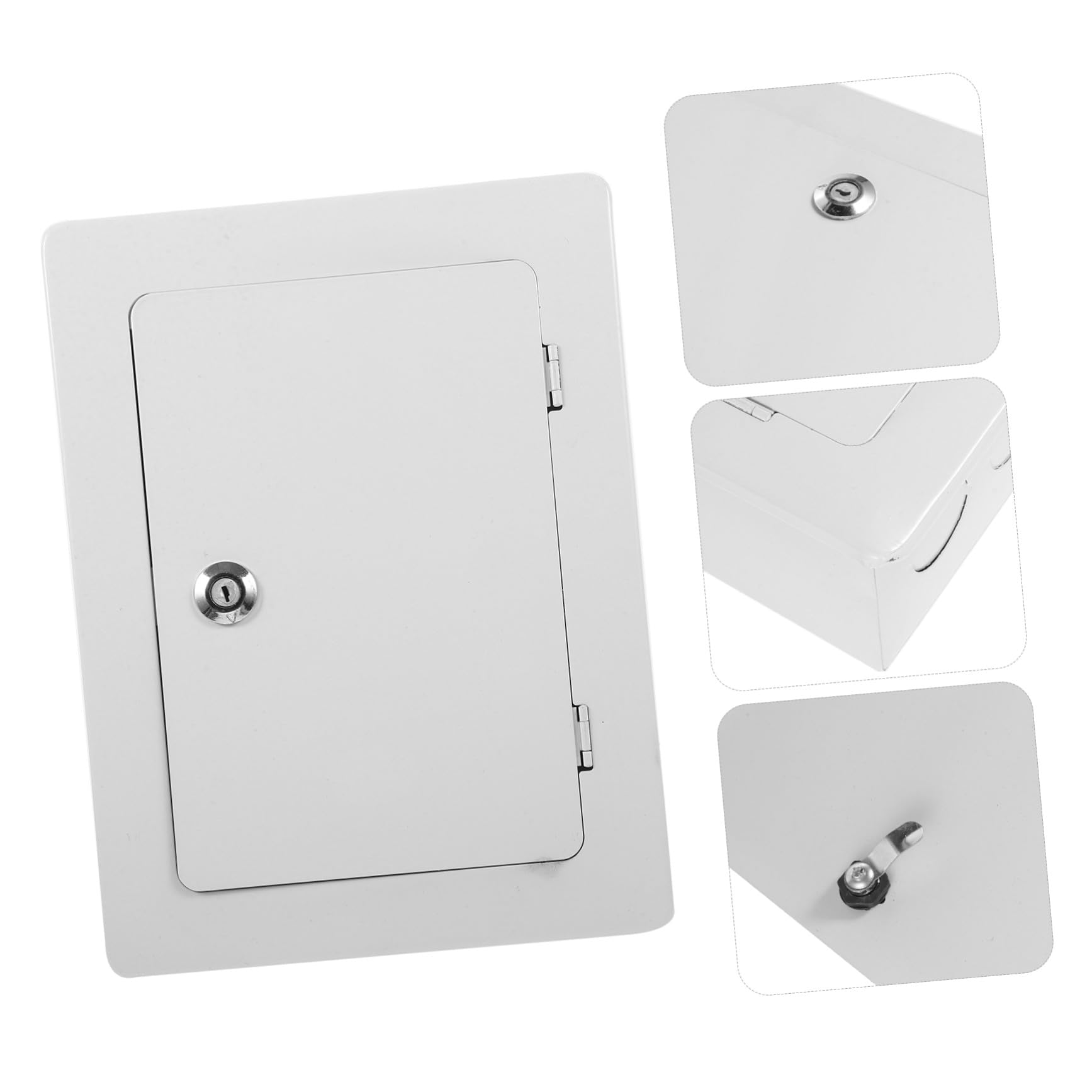Caja de Conexiones y Fácil Instalación de Acero Laminado en Frío Blanco Protección Eléctrica Exterior para Aplicaciones al Aire Libre