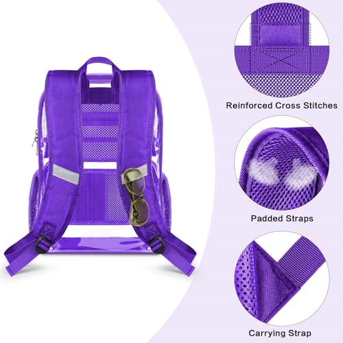 Image of PAMANO Clear Backpack Heavy Duty Transparent See Through Bag for College Work Travel Security