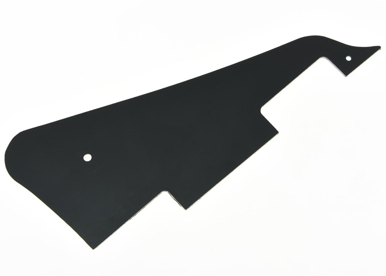 KAISH LP Standard Pickguard Guitar Pick Guard Scratch Plate for Les Paul Guitars Made in USA Solid Black 1 Ply - Image 2