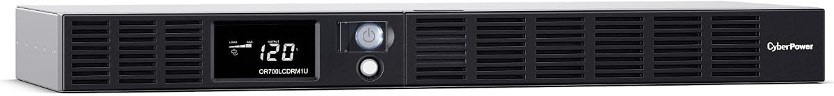 CyberPower OR700LCDRM1U Smart App LCD UPS Battery Backup