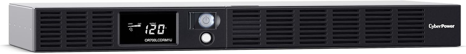 CyberPower OR700LCDRM1U Smart App LCD UPS Battery Backup